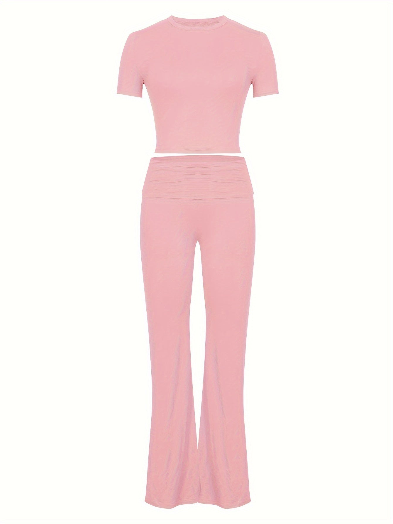 Pyjama Femme Long Pantalon + Chemise à Manches Courtes Slim Fit en 100% Modal | CozyCloud