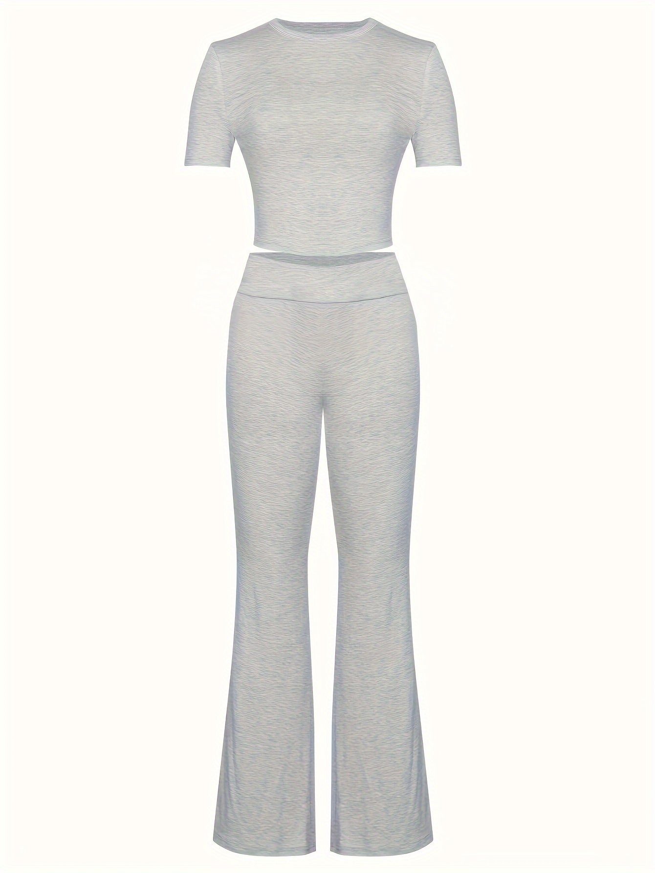 Pyjama Femme Long Pantalon + Chemise à Manches Courtes Slim Fit en 100% Modal | CozyCloud